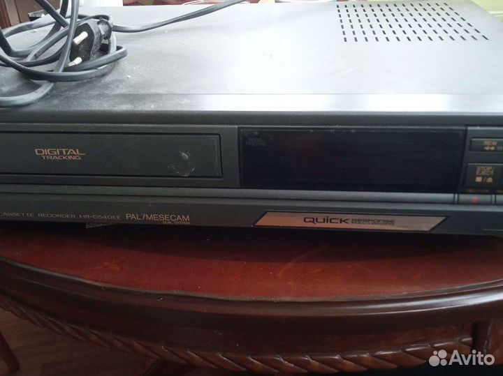 JVC video cassette recorder, model: HR-D540EE
