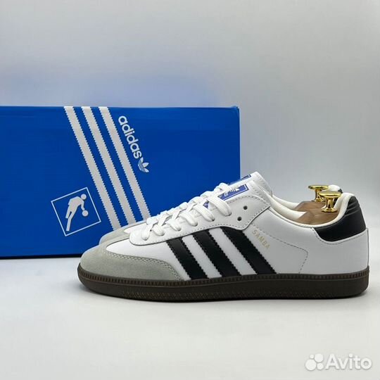 Элегантные Adidas Samba White обувь