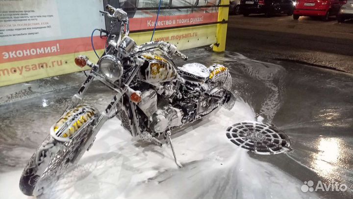 Honda steed бобер(аквамэн)