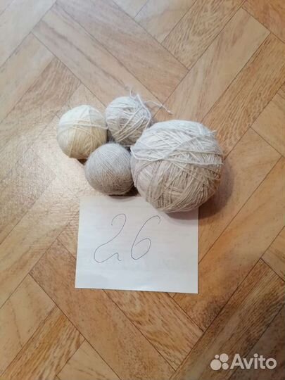 Нить шерстяная разная