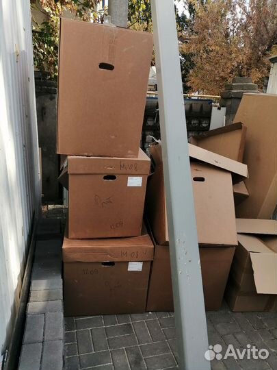 Картонные коробки для переезда