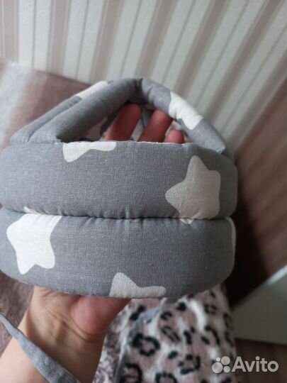 Противоударная шапка шлем для малышей