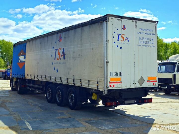 Полуприцеп шторный Schmitz Cargobull S01, 2002