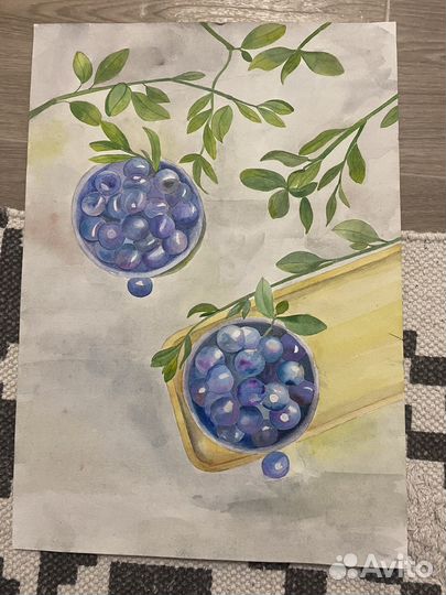 Акварельные рисунки