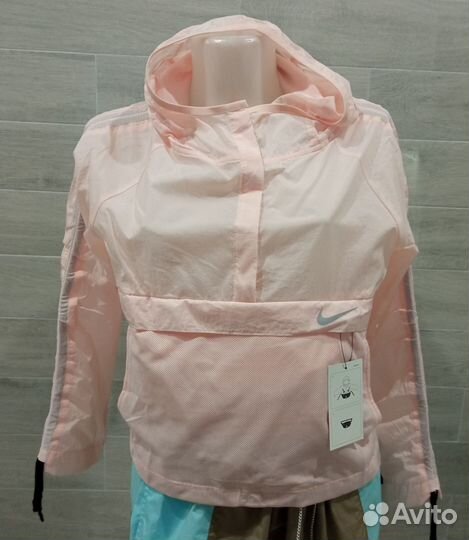 Nike анорак для бега, жен. оригинал, новый