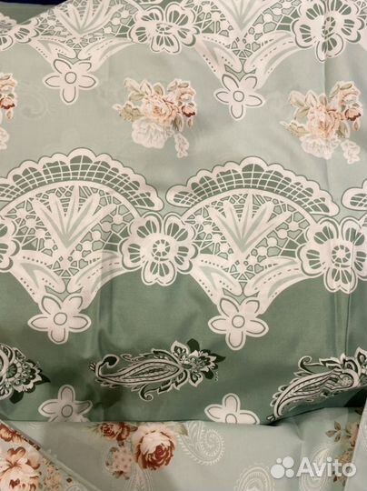 Постельное белье двухспальное новое перкаль