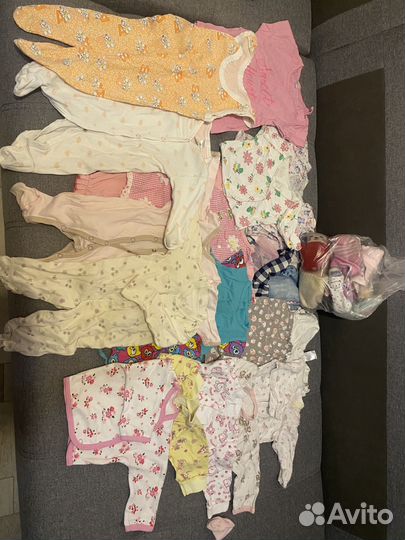 Вещи пакетом на девочку