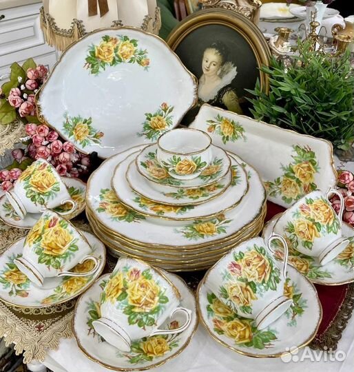 Набор форфоровой посуды Англия Royal Albert