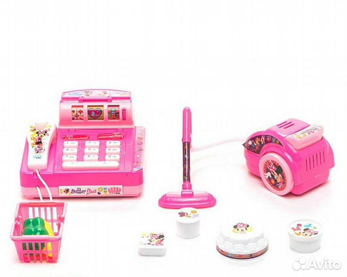 Набор касса и пылесос Новый