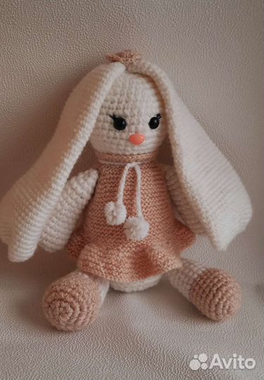 Мягкая игрушка заяц