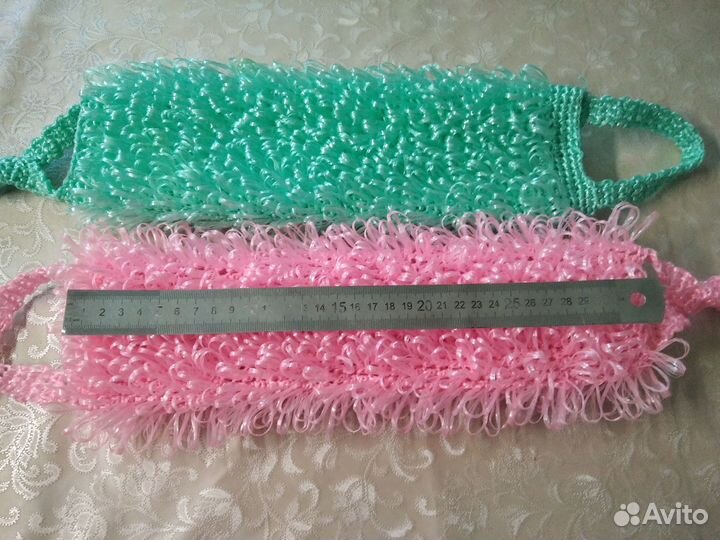 Мочалка ручной работы