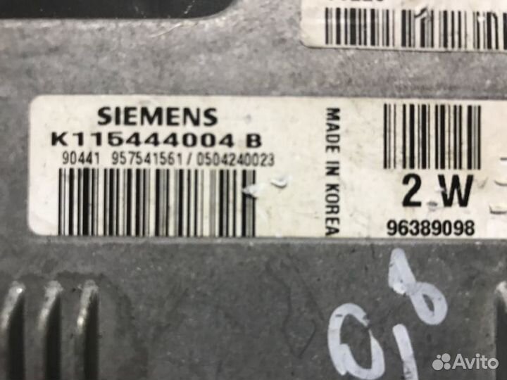 Электронный блок Daewoo Matiz klya