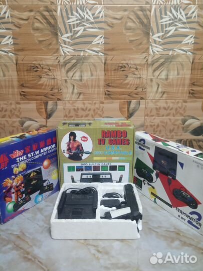 Редкие аналоги и клоны Dendy в коробках