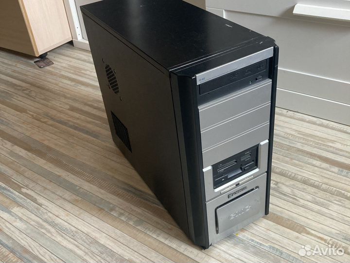 Корпус для пк с двумя кулерами + HDD 400gb