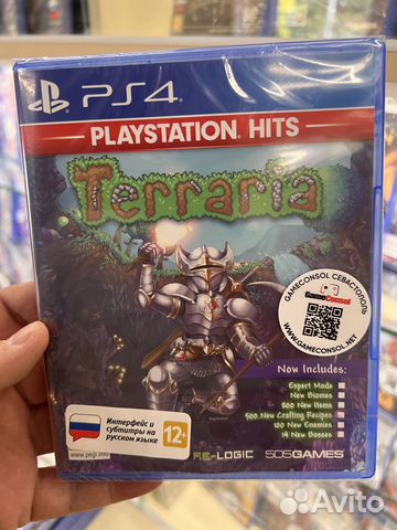 Terraria диск для PS4 новый