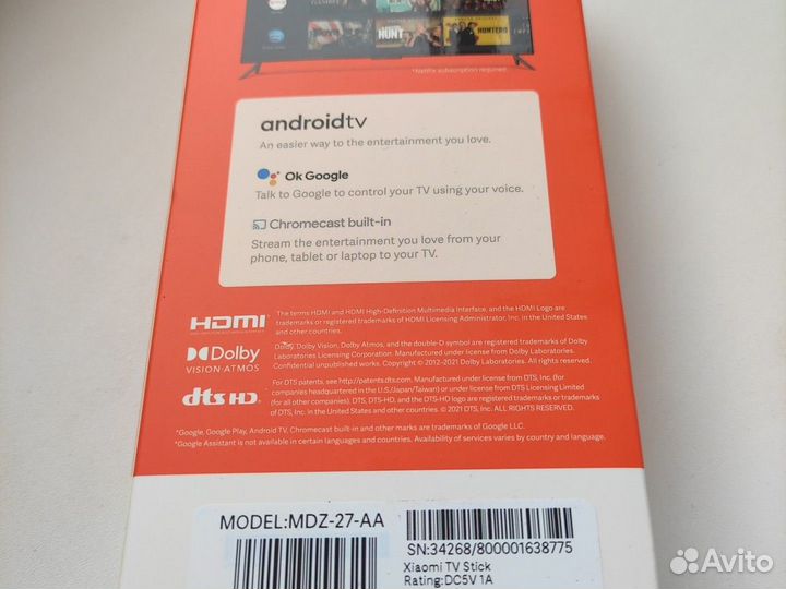 Xiaomi mi tv stick 4k