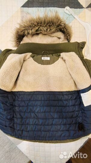 Парка демисезонная для мальчика 122