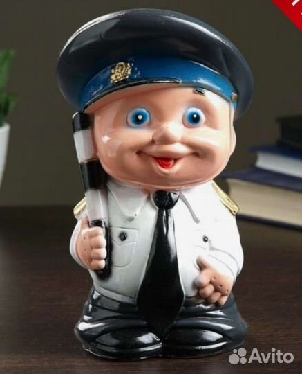 Копилка гипсовая