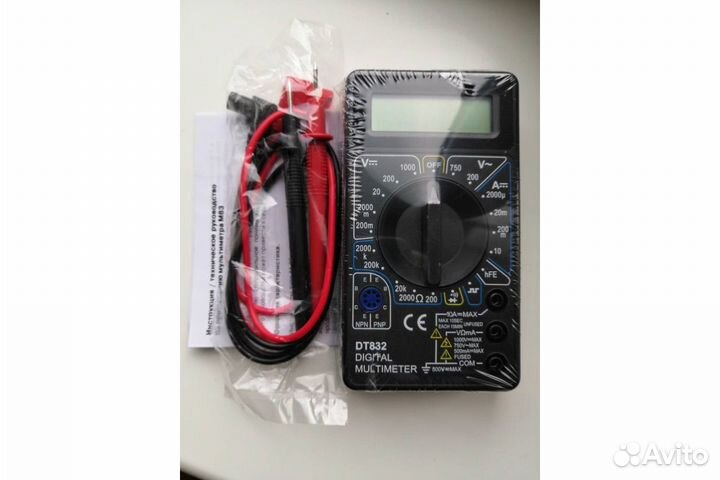 Цифровой мультиметр whdz DT832