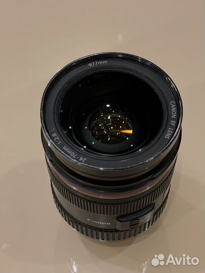 Объектив Canon ef 24 70mm f 2.8 L USM