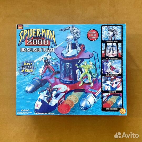 Плэйсет Web Splasher Spider-Man Toy Biz Marvel