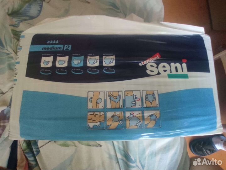 Памперсы для взрослых seni 2