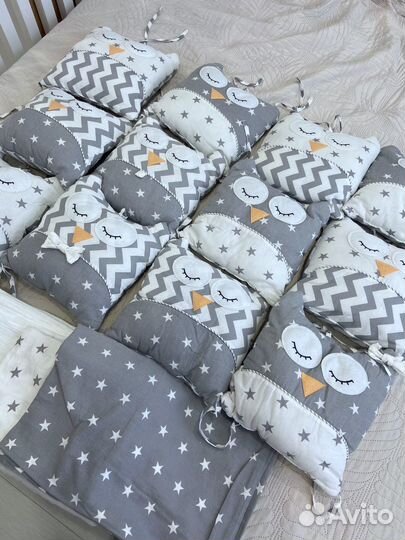 Комплект постельного белья для новорожденных