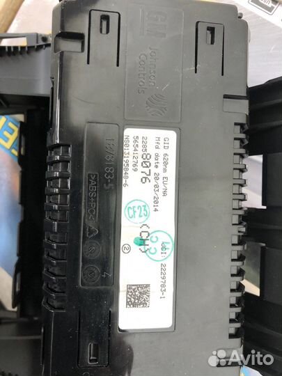 22976602 22858076 головное устройство opel astra