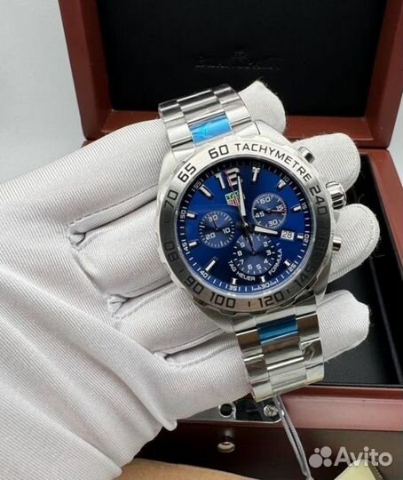 Часы мужские кварцевые синие формула 1