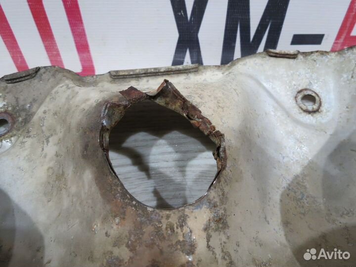 Защита выпускного коллектора Hyundai Solaris