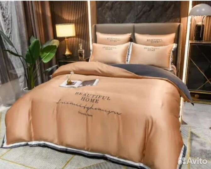 Белье постельное Сатин шелк