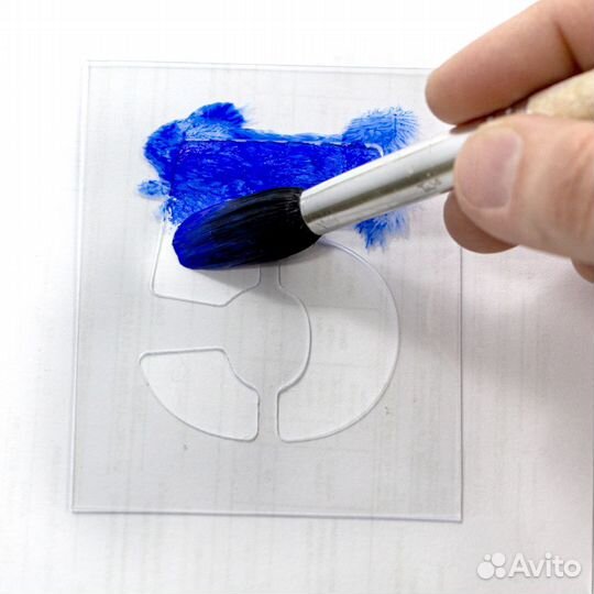 Трафарет Цифры от 0 до 9 Высота цифр 100 мм Размер