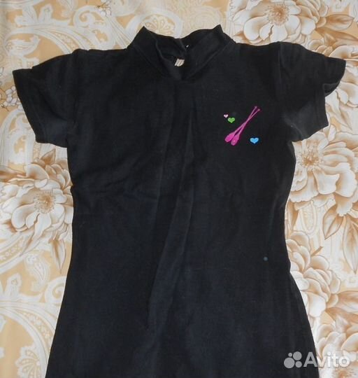 Тренировочная футболка для гимнастики (р.34)