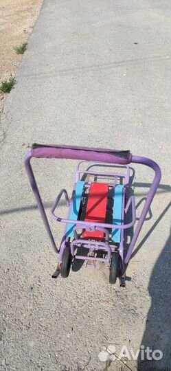 Детские санки на колесах