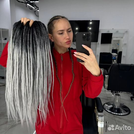 Комплект Дред Де, под натуральные крючковые