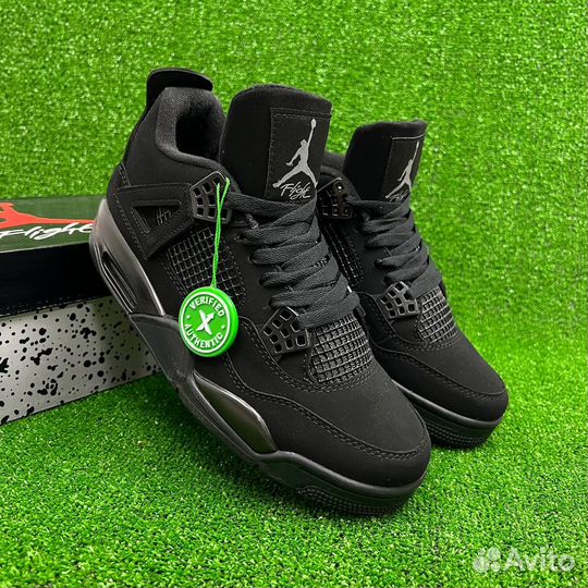 Кроссовки Nike Jordan 4 Black Cat