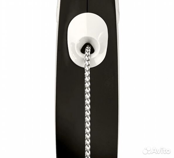 Рулетка Flexi XS (до 8 кг) трос 3 м серый/черный