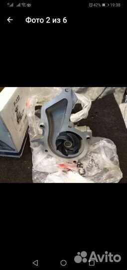 Водяная помпа Ford Focus,C-Max, Fiesta 1,4-1,6