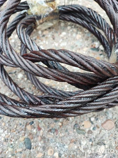 Трос стальной буксировочный
