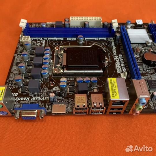 Материнская плата Asrock H61M-Hvgs на Lga1155