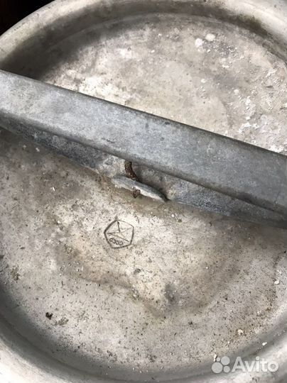 Бидон молочный СССР алюминиевый 40 литров