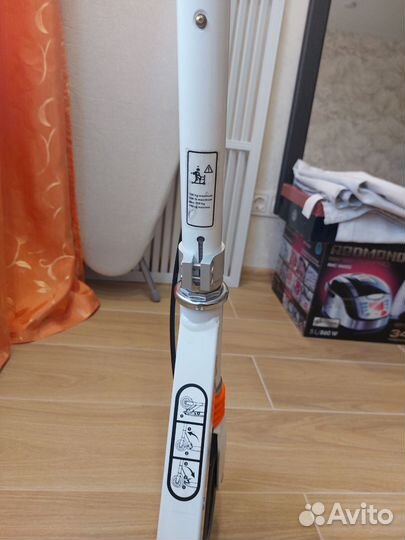 Самокат с дисковым тормозом, складной, городской