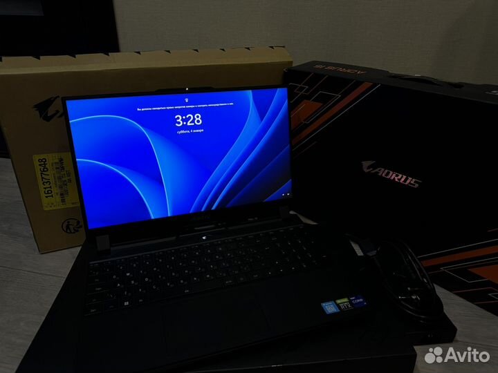 Игровой ноутбук aorus 15 XE4