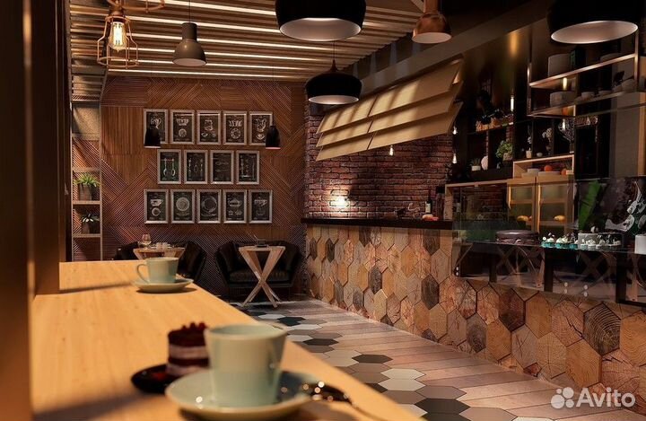 Кофейня с кухней полного цикла / На Бауманской