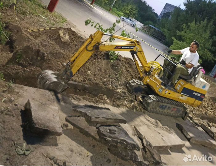 Услуги мини экскаватора