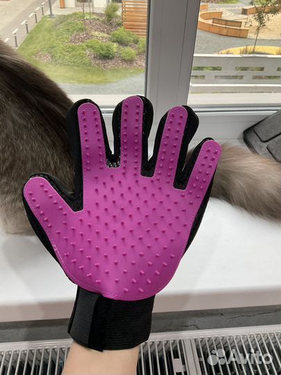 Перчатка для кошки