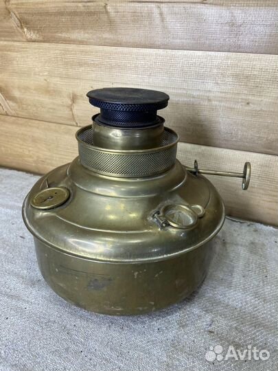 Керосиновая Лампа кирогаз Латунь