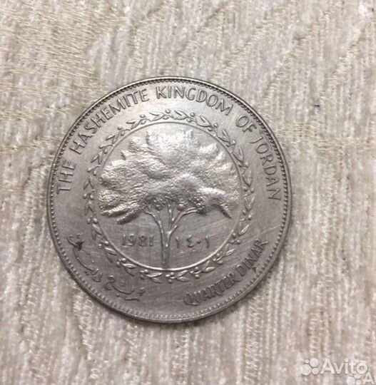 Старая монета Оливковое Древо - Символ Жизни