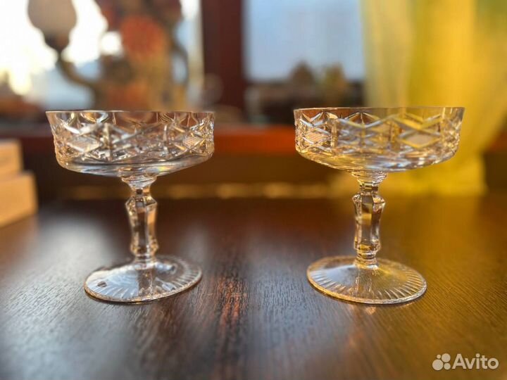 Креманки хрустальные. Чехия