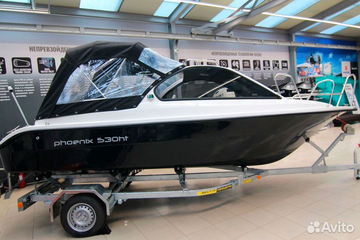 Катер Феникс 530 HT с мотором 60 л.с